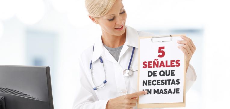 5 señales para saber si necesitas un masaje Image