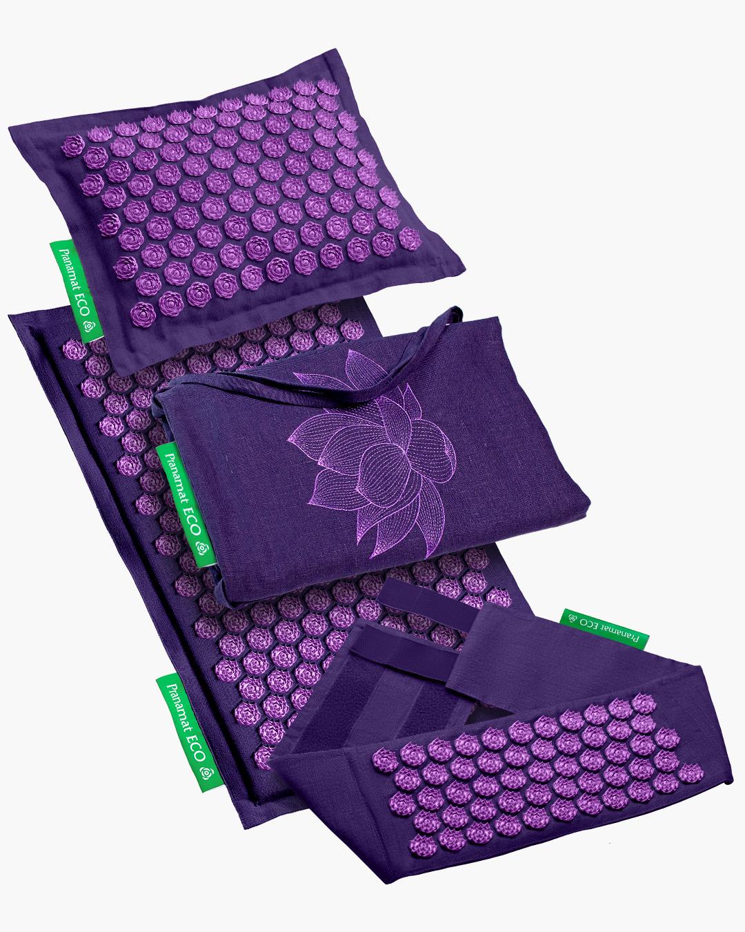 Esterilla + Almohada + Bolso XL + Cinturón (Lavanda)