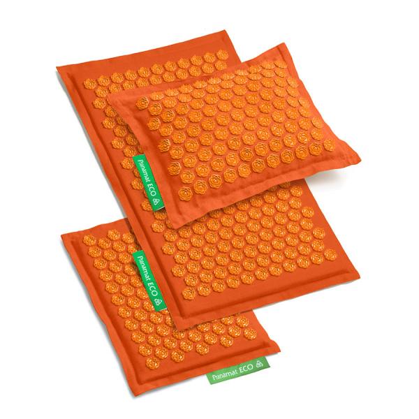 Pranamat ECO + PranaPillow + Mini Orange & Orange